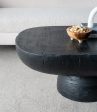 BLACK IS BACK CEMENT COFFEE TABLE Supply