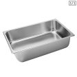 SOGA Gastronorm GN Pan Full Size 1 1 GN Pan 15cm Deep Stainless Steel Tray Supply