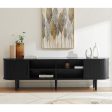 Tate 200cm TV Unit in Black Online now