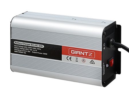 Giantz 12V 20A Car Battery Charger Inverter 20 Amp ATV 4WD Boat Caravan Sale