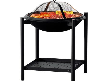 Grillz Fire Pit BBQ Grill 2-in-1 Outdoor Sale