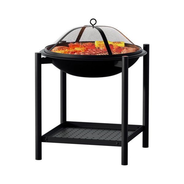 Grillz Fire Pit BBQ Grill 2-in-1 Outdoor Sale