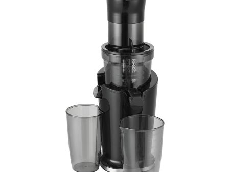 Devanti Slow Juicer Cold Press Fruit Juice Extractor 200W Black Cheap