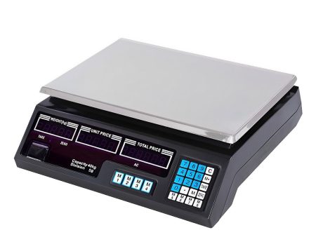 SOGA Digital Commercial Kitchen Scales Shop Electronic Weight Scale Food 40kg 5g Cheap