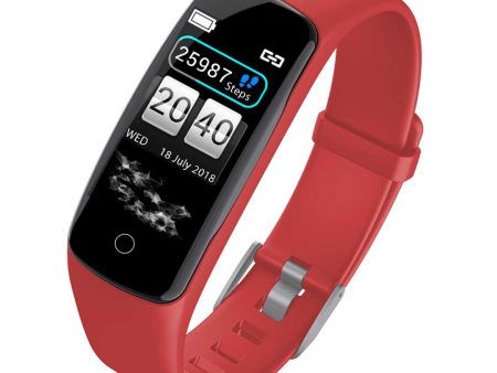 SOGA Sport Monitor Wrist Touch Fitness Tracker Smart Watch Red Discount