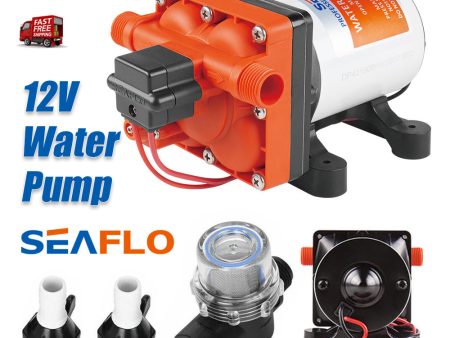 3 G m RV Supreme 12v Water Pump for Caravan Motorhome Camper Trailer Boat Seaflo Discount