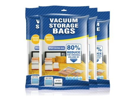 GOMINIMO Vacuum Storage bag Pack of 12 (3x Jumbo, 3x Large, 3x Medium, 3x Small) Supply